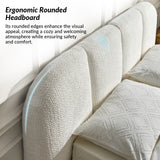 Gerrard Upholstered Platform King Bed