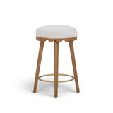 Oodle Performance Vegan Mohair Bar and Counter Stool