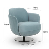 Solange Swivel Accent Chair