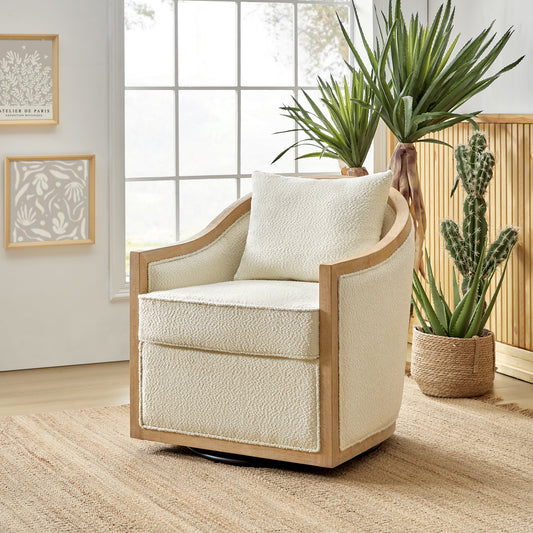 Paul Jess Farmhouse Swivel Chair