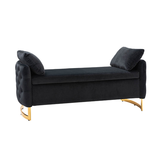 Christoph Upholstered Flip Top Storage Bench