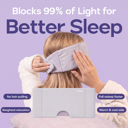 Adjustable Weighted Eye Mask Lavender
