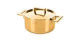 Casserole 2 handles 'Attiva' gold