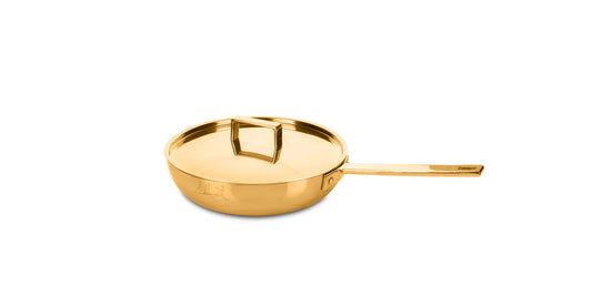 Frying pan one handle 'Attiva' gold