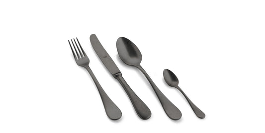 Flatware and Flatware Sets Michelangelo Vintage Oro Nero