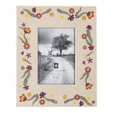 Mexican Floral Ceramic Picture Frame, 4 MOQ