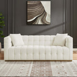 Eleanor  Sofa Beige Boucle