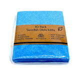 Swedish Dishcloths - Set of 10, Blue
