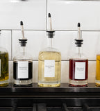 Minimalist Oil Labels
