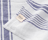Striped Linen Tea Towels - Set of 2