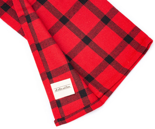 Red and Black Kitchen Towels