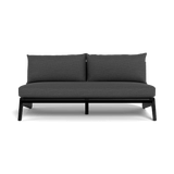 MLB TEAK 2 Seat Armless Sofa