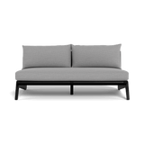 MLB TEAK 2 Seat Armless Sofa