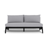 MLB TEAK 2 Seat Armless Sofa