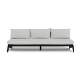 MLB TEAK 3 Seat Armless Sofa