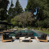 MLB TEAK Round Coffee Table