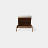 MLB TEAK Slatted Sun Lounge