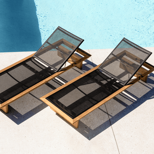MLB TEAK Sun Lounge