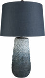 Dingras Pale Blue Jute Table Lamp - Clearance