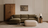 Marion Square Ottoman Beige