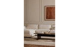 Rue Left Arm Facing Chair Off White