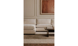 Rue Left Arm Facing Chair Off White