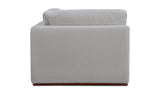 Rue Corner Chair Flecked Grey