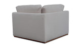 Rue Corner Chair Flecked Grey