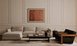 Rue Ottoman Flecked Grey