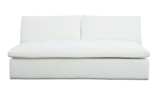 Miles Outdoor Sofa White