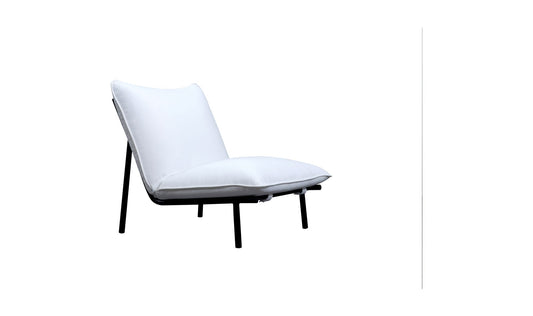 Morgan Outdoor Accent Chair White