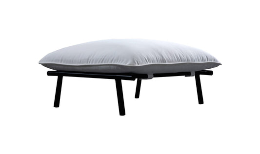Morgan Outdoor Ottoman White