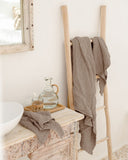 Mocha Waffle Bath Towel