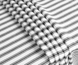 Black and White Stripe Tablecloth