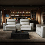 EliteNest Smart Reclining Theater Sofa with Speaker