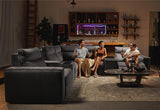 EliteNest Smart Reclining Theater Sofa with Speaker