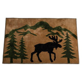 Moose Kitchen/Bath Rug, 2 MOQ