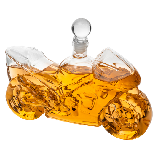 Motorbike Motorcycle Gift Decanter For Wine & Whiskey 750ml