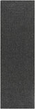 Black Braided Faux Jute Outdoor Rug
