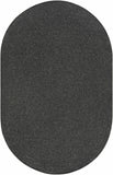 Black Braided Faux Jute Outdoor Rug