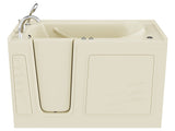 ANZZI Coupe Series 30 in. x 60 in. Quick Fill Walk-In Air Tub in Biscuit