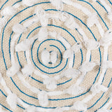 Matagami Beige Hand Woven Stool - Clearance