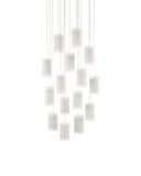 Escenia 15-Light Round Multi-Drop Pendant
