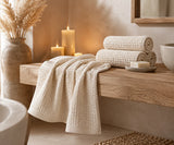 Waffle Bath Towel – Natural