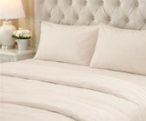100% Cotton Sateen Pillowcases - Set of 2