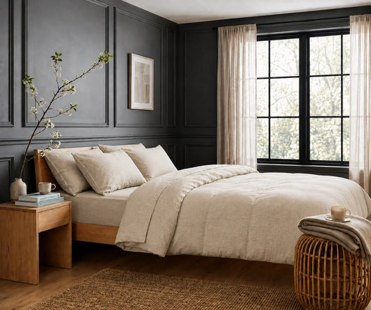 European Linen Duvet Cover Set