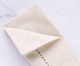 Hemstitch Cocktail Napkins - Set of 12