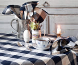 Navy Blue Tablecloth