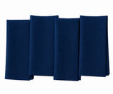 Navy Blue Cotton Napkins