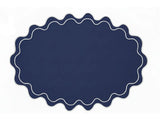 Oval Placemat - Scalloped Placemats